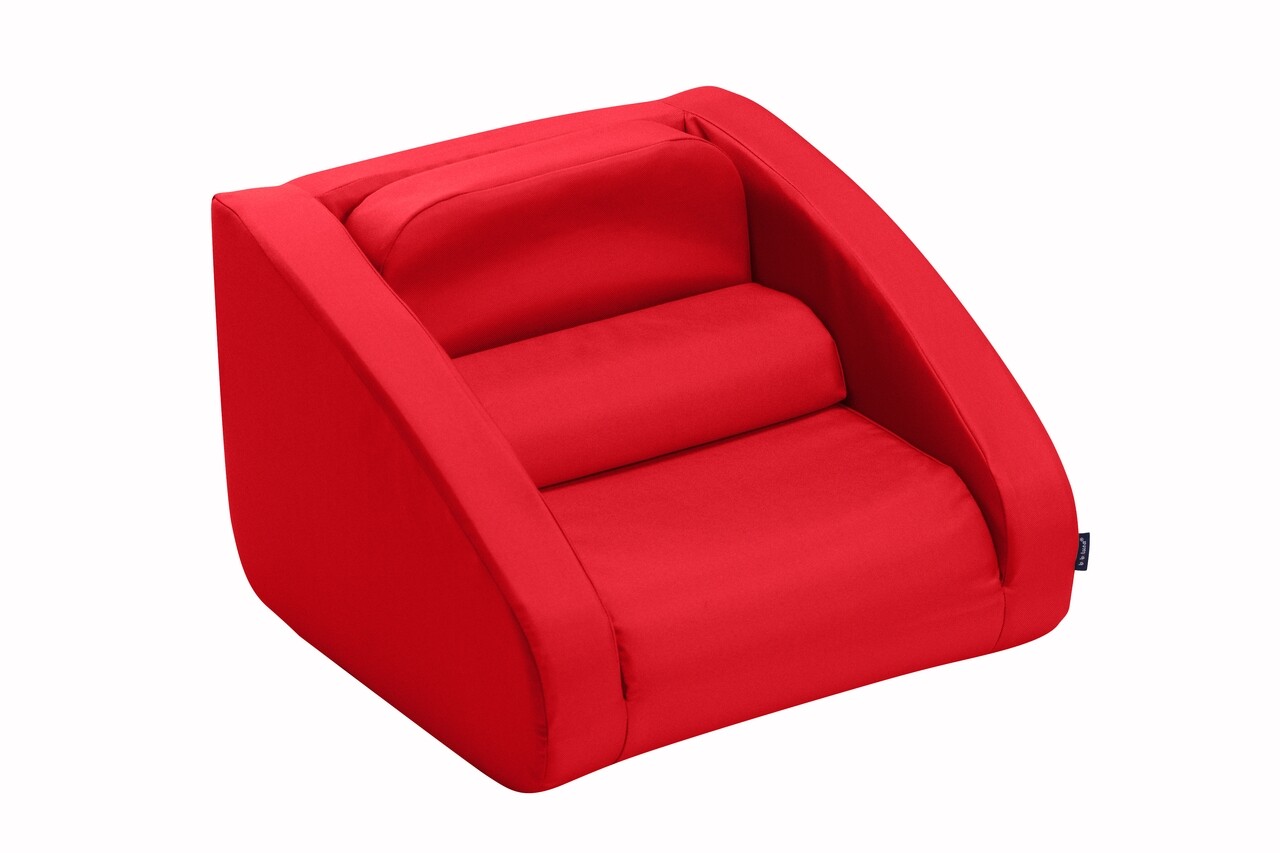 Fotoliu 3in1, copii, Rosu - imagine 7